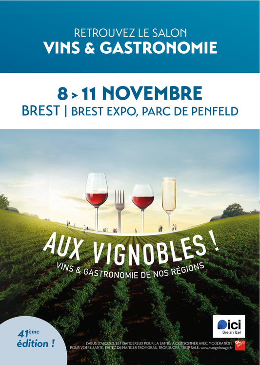 Salon Aux Vignobles! de Brest - 8 au 11 novembre 2025