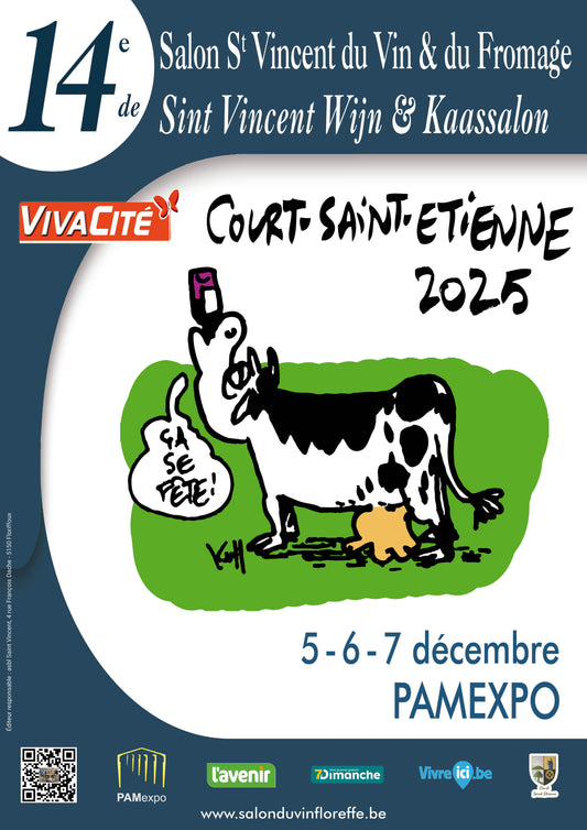 Salon du Vin de Court Saint Etienne - Belgique - 5 au 7 décembre