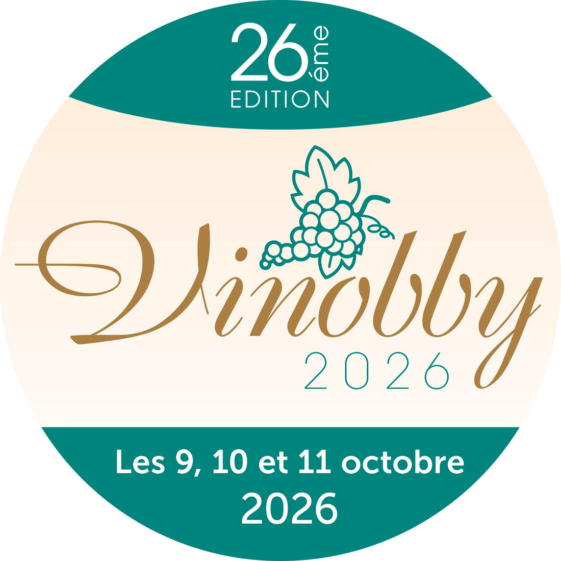 Salon Vinobby - Eghezée du 9 au 11 octobre 2026 - BELGIQUE