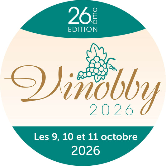 Salon Vinobby - Eghezée du 9 au 11 octobre 2026 - BELGIQUE