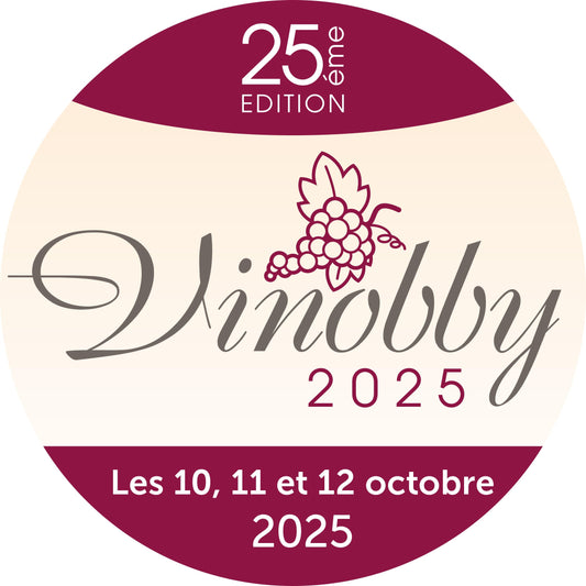 Salon Vinobby - Eghezée du 10 au 12 octobre 2022 - Attention cette année le salon sera à PERWEZ