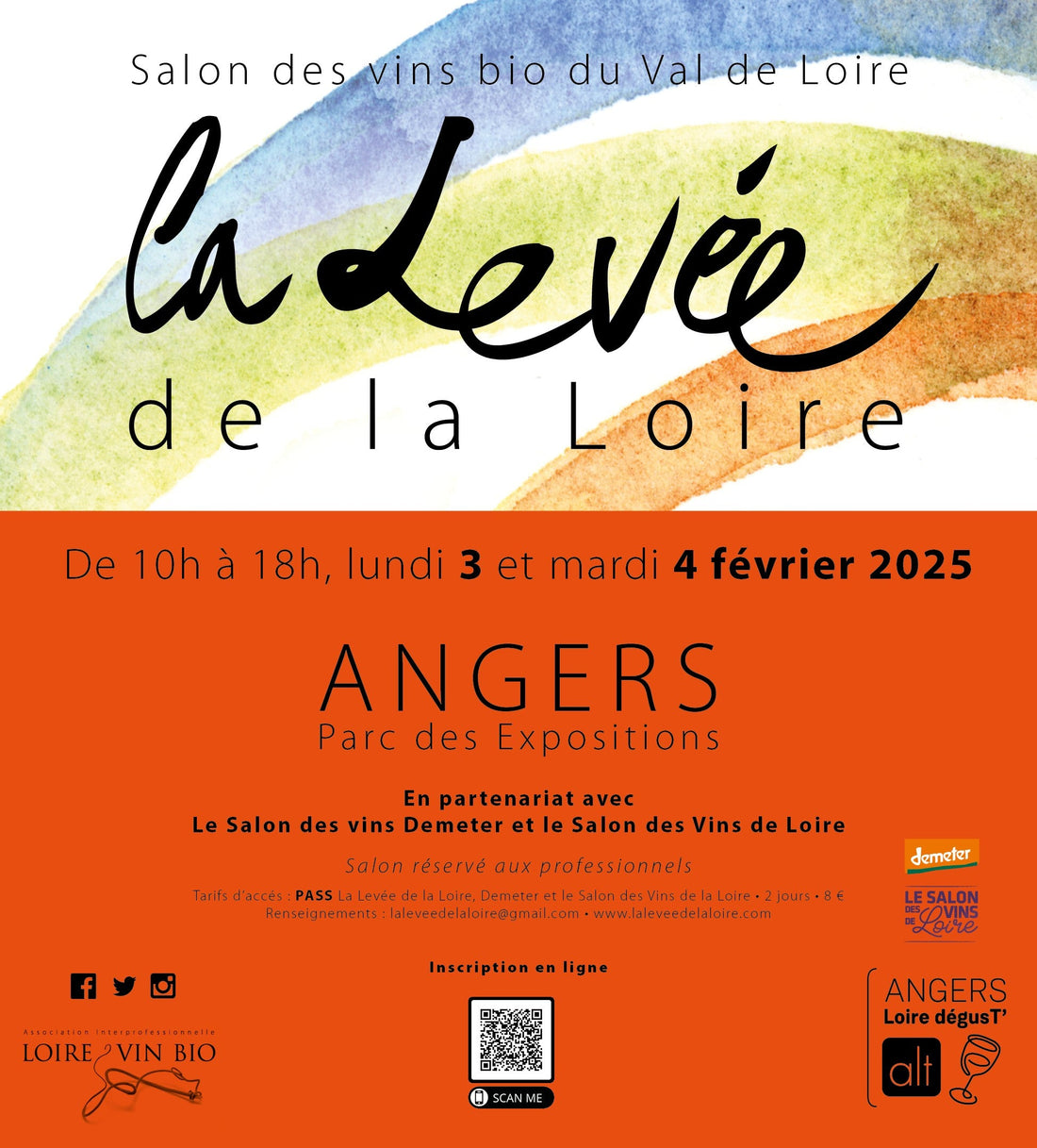 Levée de la Loire 3 & 4 fevrier 2025 - Angers
