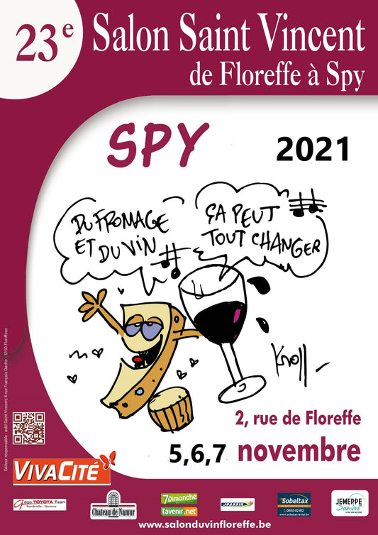 Salon des Vins de Court Saint Etienne (Belgique) du 5 au 7 novembre 2021