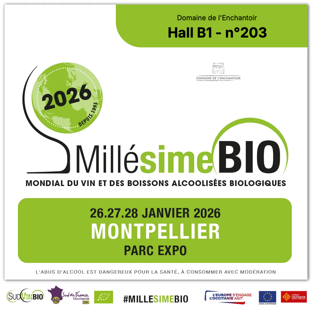 Millésime Bio 2026 - Montpellier Parc Expo - 26 au 28 janvier 2026