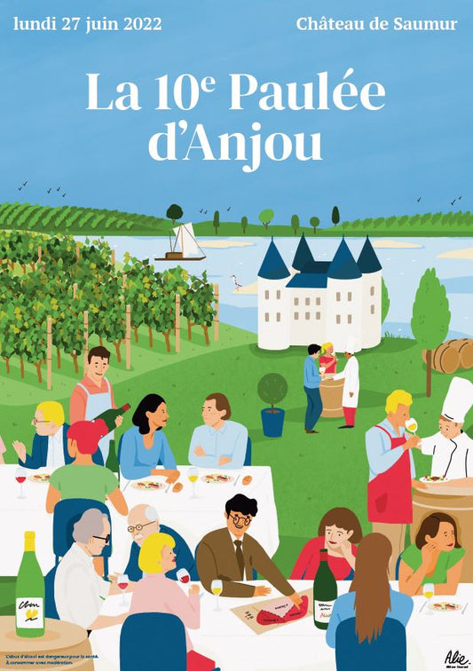 La 10ème Paulée d'Anjou à Saumur - Lundi 26 juin